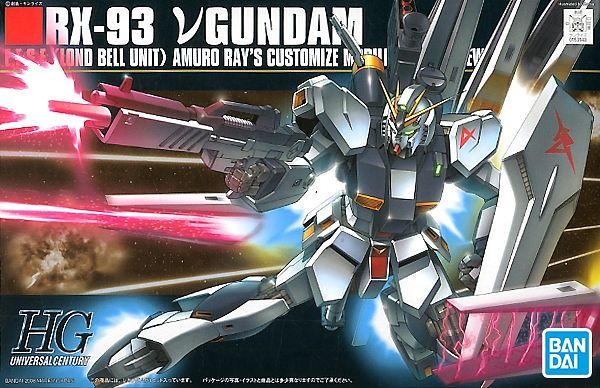1057953 BANDAI SPIRITS HGUC 1/144 RX-93 NU GUNDAM