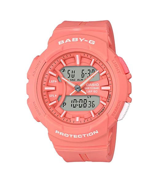 Casio Baby-G BGA-240BC Bold Color series รุ่น BGA-240BC-4A (สีแซลมอน)