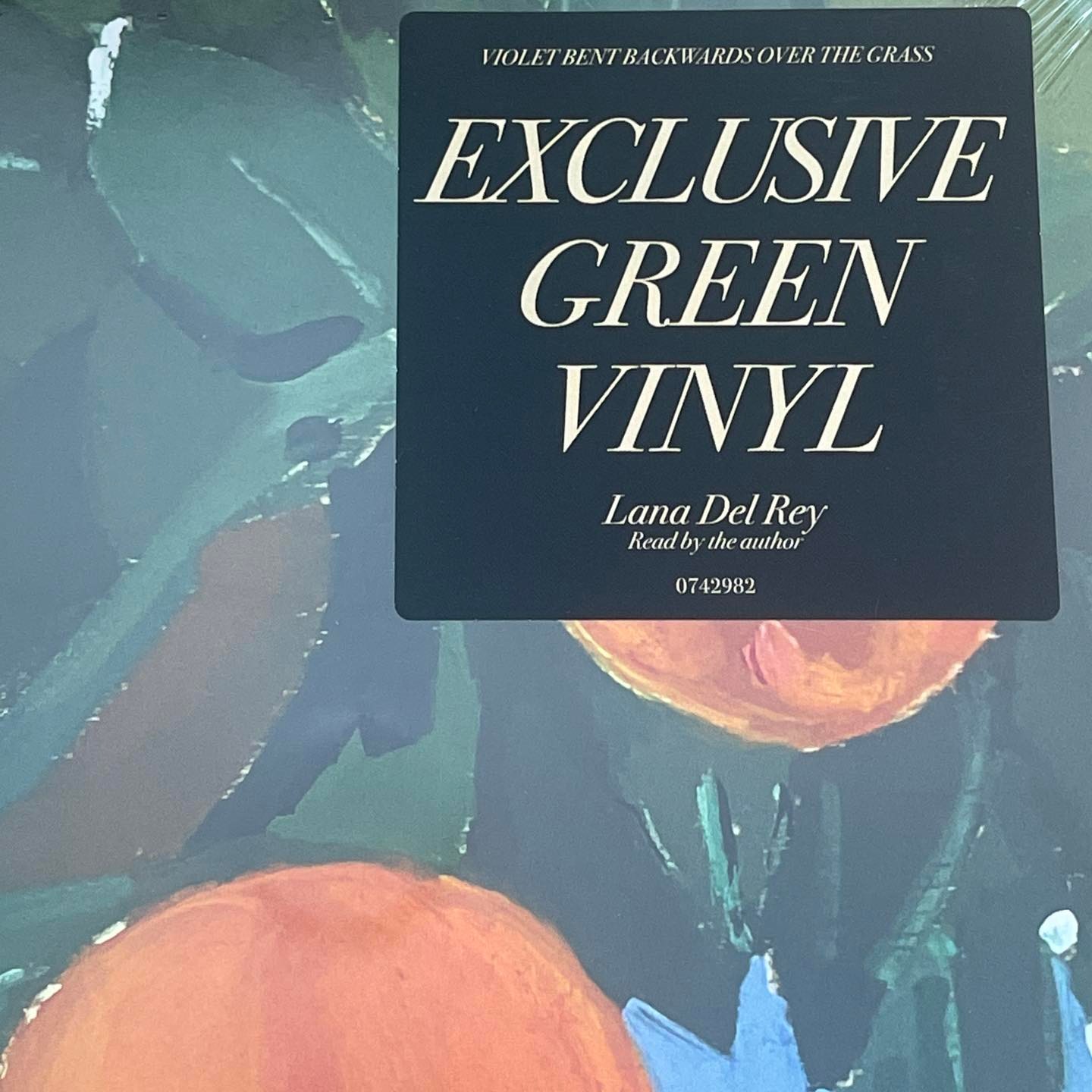 แผ่นเสียง lana del rey – Violet Bent Backwards Over The Grass * Limited Edition Green vinyl แผ่นเสียงมือหนึ่ง ซีล