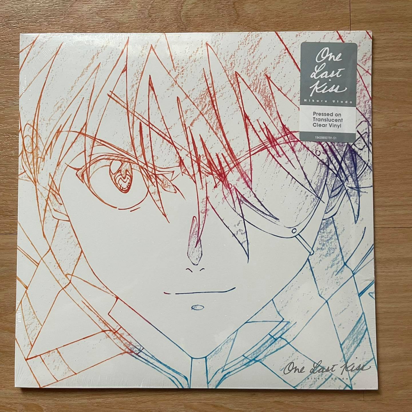 แผ่นเสียง Hikaru Utada* – One Last Kiss **Clear Vinyl แผ่นเสียงมือหนึ่ง ซีล