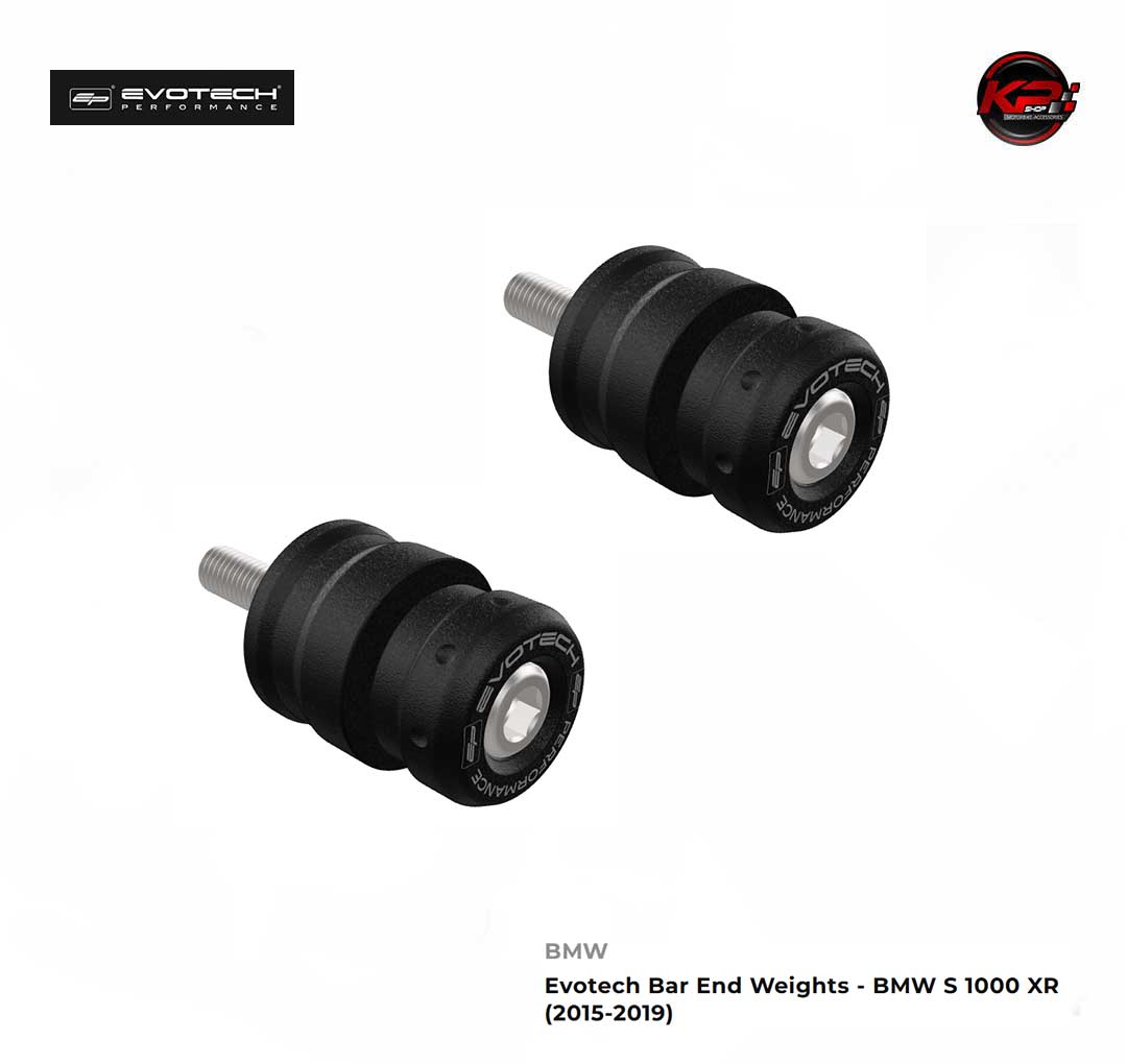 ตุ้มปลายแฮนด์ถ่วงน้ำหนัก Evotech Bar End Weights - BMW S 1000 XR (2015-2019)