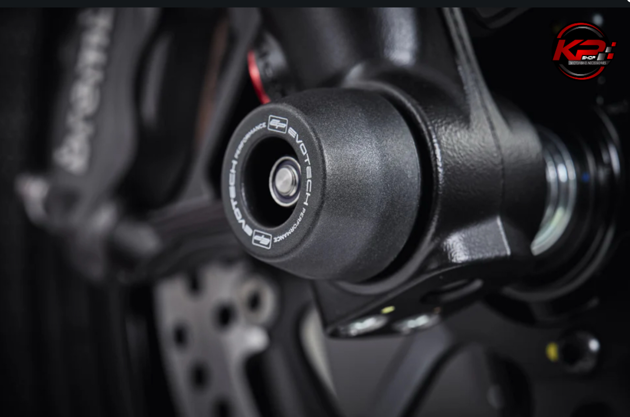 กันล้มหน้า Evotech Front Spindle Bobbins - Ducati Streetfighter V4 (2025+)