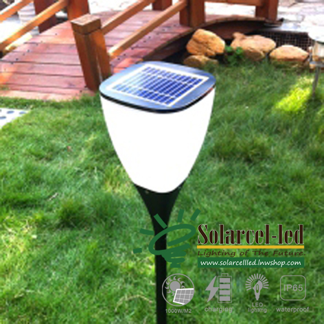 โคมไฟทางเดิน (Solar cell Garden)