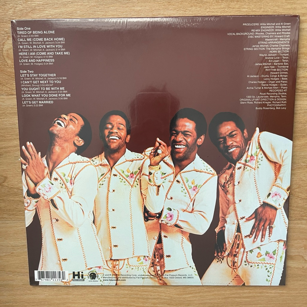 แผ่นเสียง Al Green – Greatest Hits Vinyl Limited Edition, Reissue, Red Translucent มือหนึ่ง ซีล
