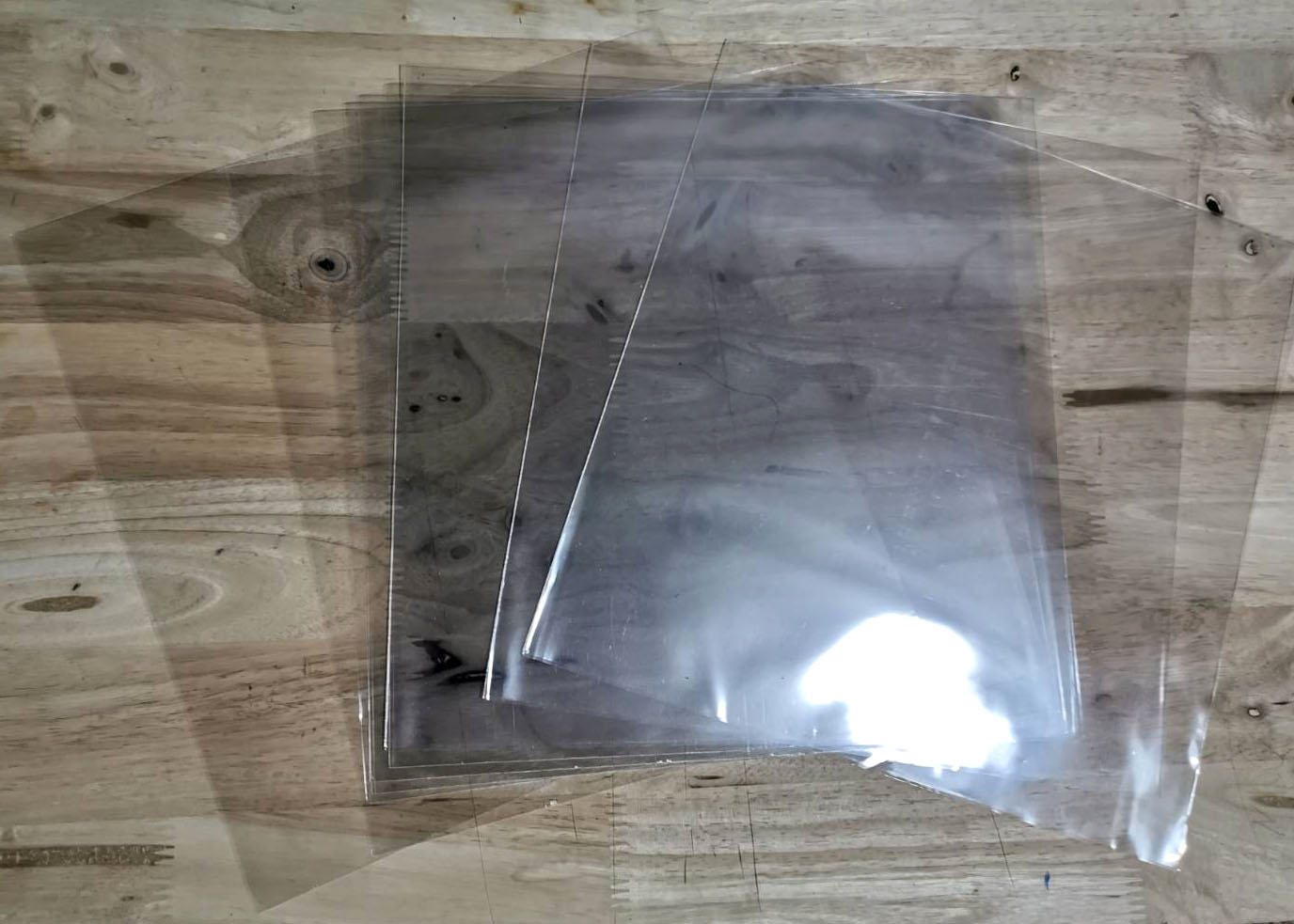 ซองพลาสติกใส่แผ่นเสียง ซองใส่แผ่นเสียง ซองชั้นนอก (32x32เซนติเมตร) เหมาะสำหรับใส่แผ่นเสียงอัลบั้มที่มี 1แผ่น (50ใบ)