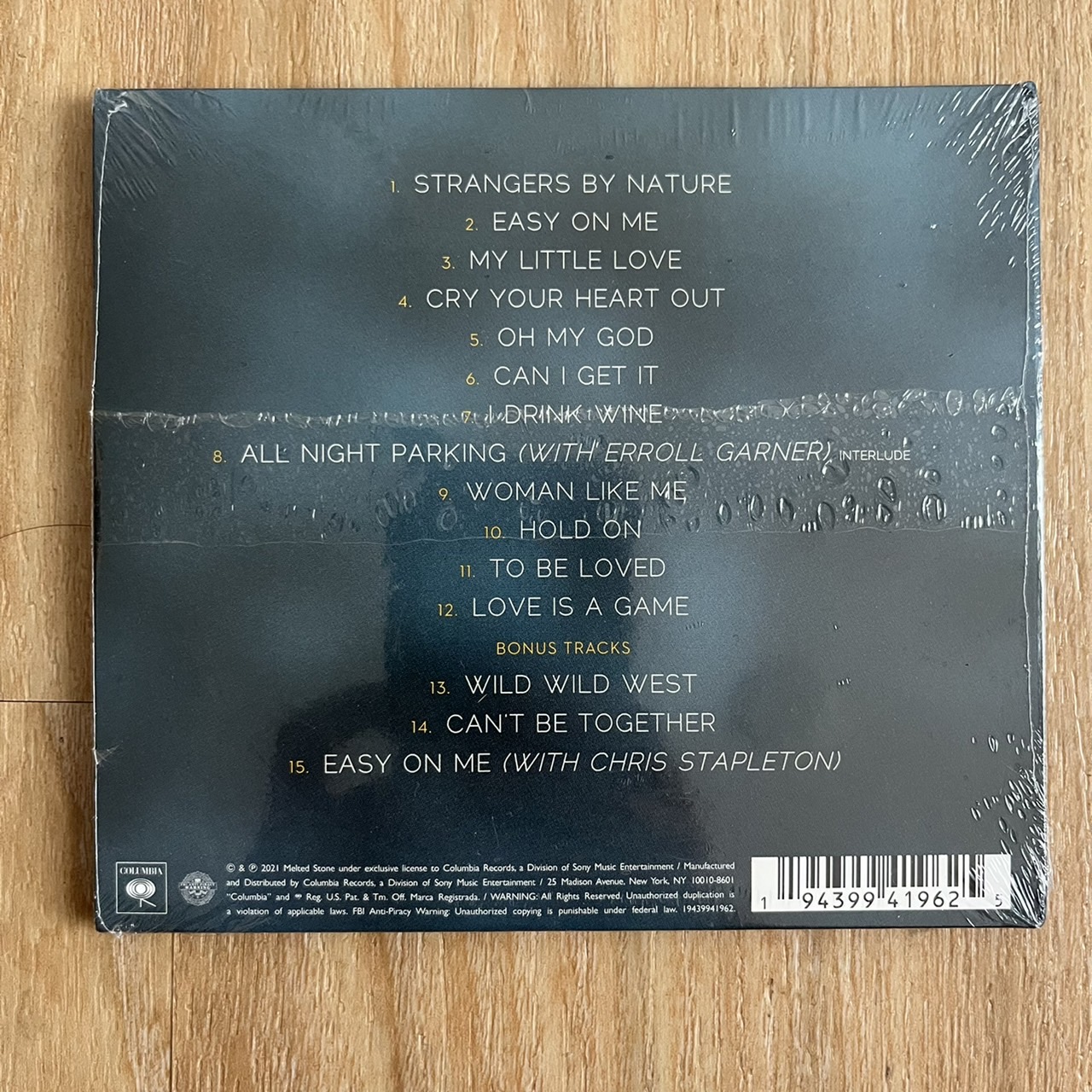 แผ่น CD Adele – 30 ,CD, Album, Target Exclusive, Digisleeve ,Bonus Tracks มือหนึ่ง ซีล