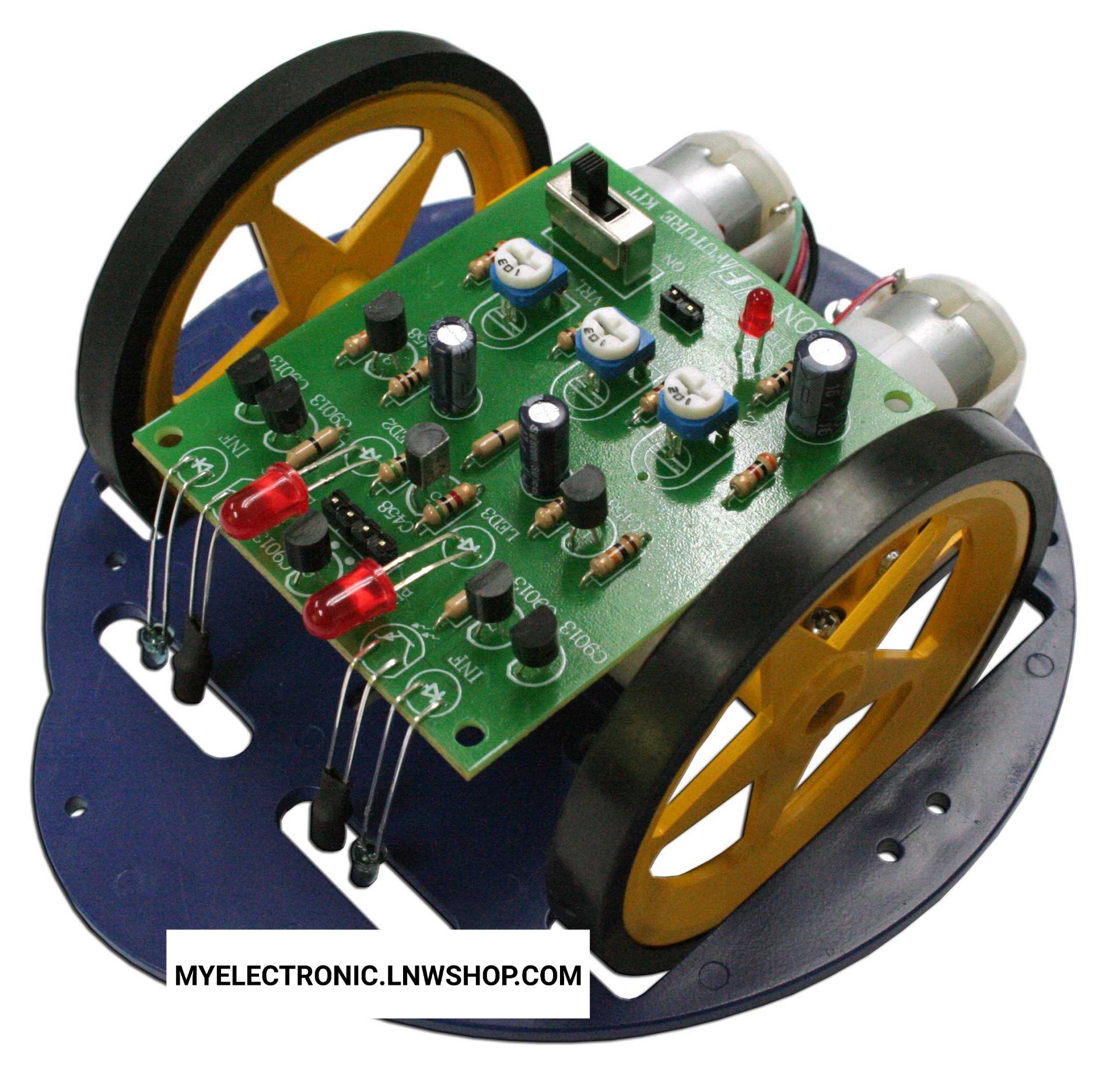 ขาย MICROBOT KIT MB121 ( MBK121 ) หุ่นยนต์ GEAR TACON วิ่งตามเส้น ชุด คิท ยังไม่ประกอบ ลงปริ้น ยี่ห้อ FUTUREKIT ฟิวเจอร์คิท ราคา ตัวละ ชุดละ . . . . . หน่วย บาท