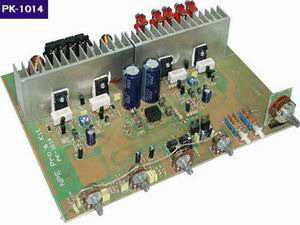 PK-1014อินติเกรตแอมป์30+30วัตต์ ชุดลงปริ้นท์แล้ว