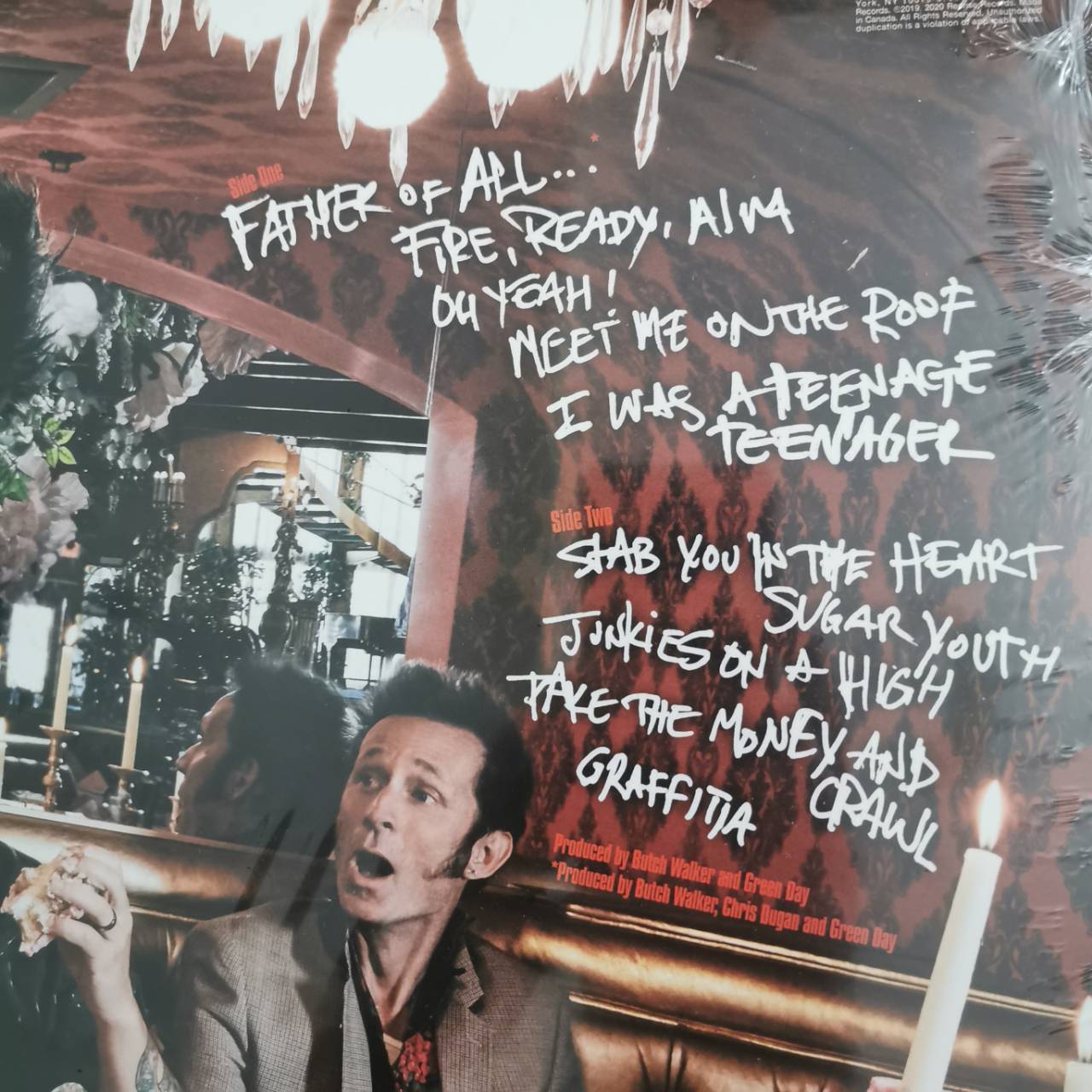 แผ่นเสียง Greenday Father of all.... แผ่นเสียงใหม่ ซีล