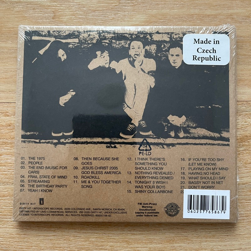 CD The 1975 Notes On A Conditional Form แผ่น Cd มือหนึ่ง ซีล