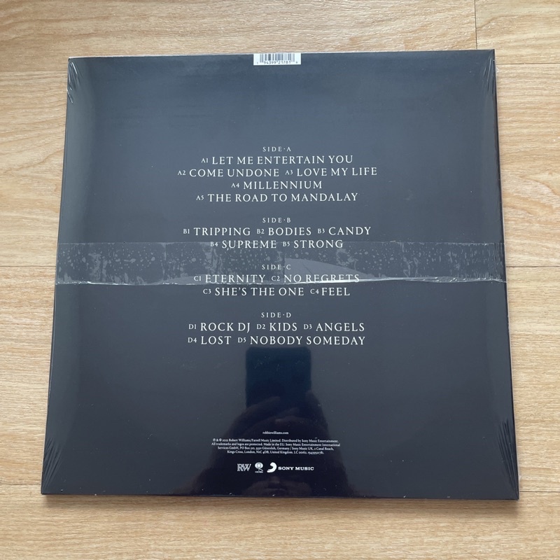 แผ่นเสียง Robbie Williams - XXV , 2 x Vinyl, LP, Album แผ่นเสียงมือหนึ่ง ซีล