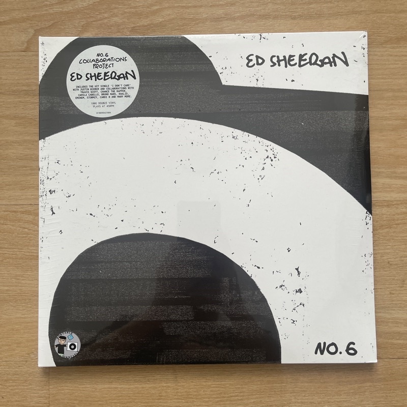 แผ่นเสียง Ed Sheeran – No.6 Collaborations Project 2lp 45 RPM มือหนึ่ง ซีล