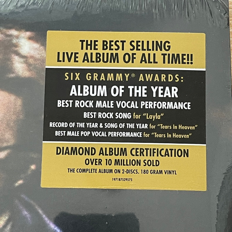 แผ่นเสียง Eric Clapton – Unplugged , 2 x Vinyl, LP, Album, Reissue, US มือหนึ่ง ซีล