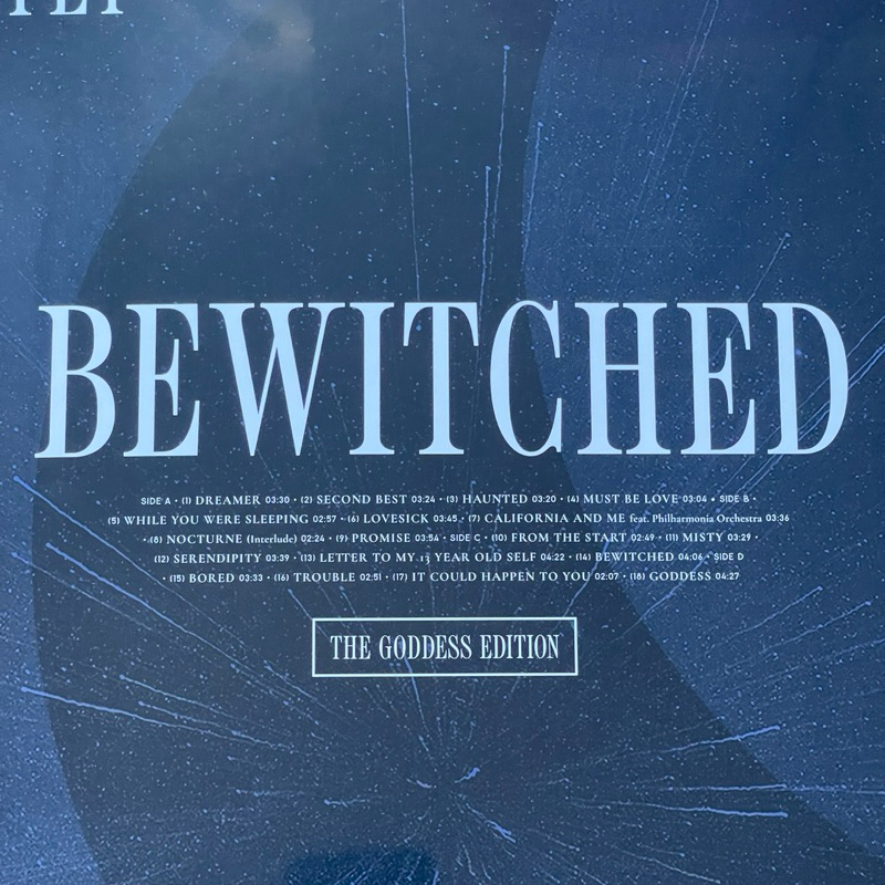 แผ่นเสียง Laufey - Bewitched: The Goddess Edition , 2 x Vinyl, LP, 45 RPM, Album, Navy มือหนึ่ง ซีล