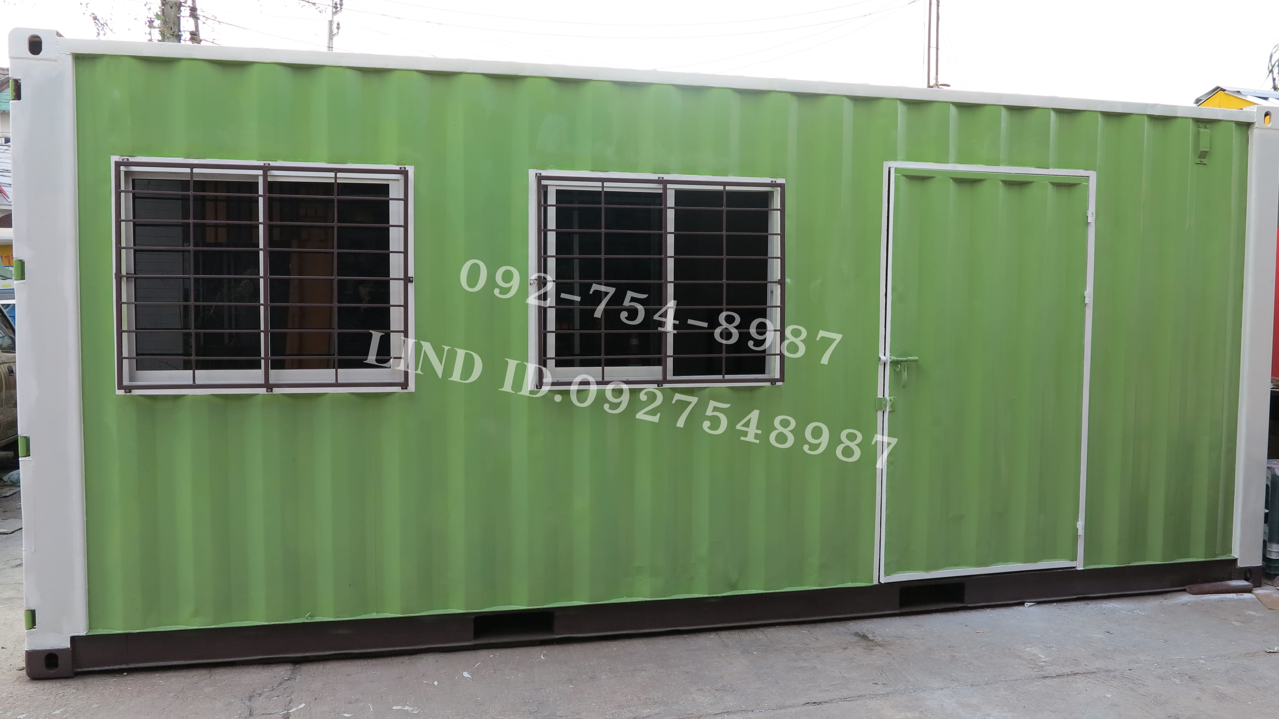 ตู้คอนเทนเนอร์ออฟฟิศ บ้านน็อคดาวน์ ตู้คอนเทนเนอร์สำนักงาน TN-0001