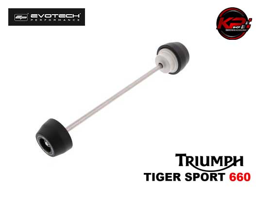 กันล้มหลัง Evotech Rear Spindle Bobbins - Triumph Tiger Sport 660 (2022+)