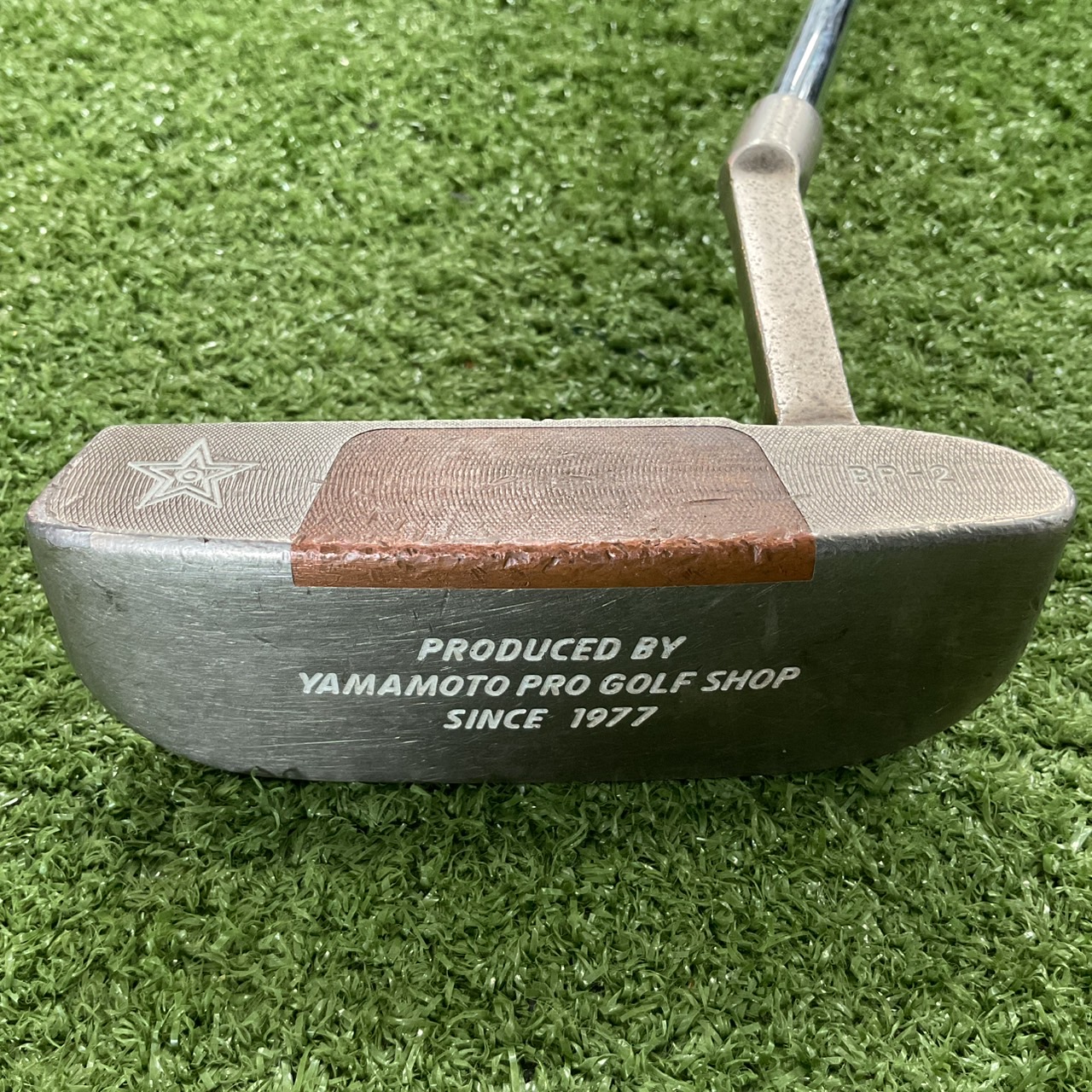 PUTTER YAMAMOTO PRO GOLF : BLUE POWER BP-2 ก้านเหล็ก