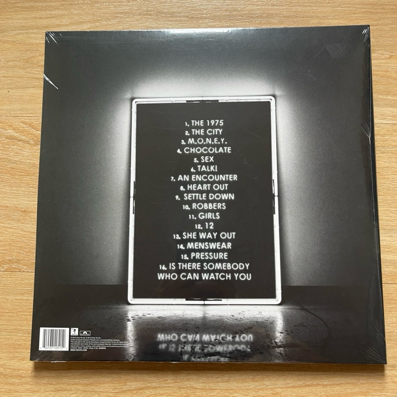 แผ่นเสียง The 1975 อัลบั้ม THE 1975 * Clear vinyl ,2 LP, Album, Gatefold EU มือหนึ่ง ซีล