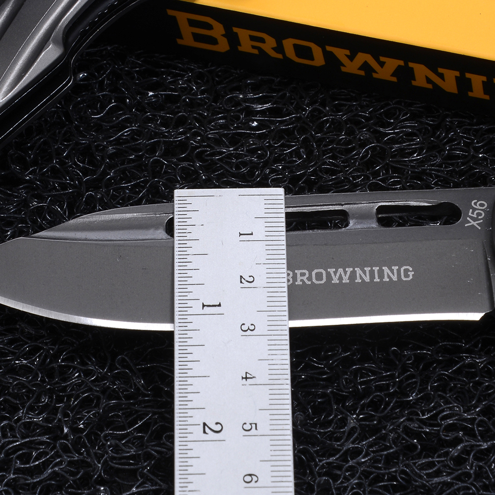 BN-22-289 มีดเดินป่า มีดพับพกพา แคมปิ้ง Browing Folding Pocket Knife 1 320 กรัม 22 cm