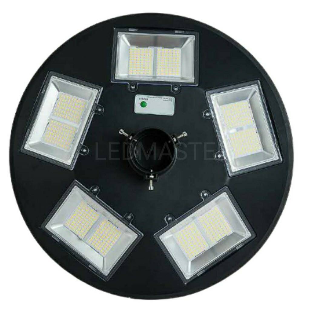 โคมไฟถนนโซล่าเซลล์ UFO 2000W ปรับไฟสว่างได้ทั้งกลางวัน กลางคืน Solar street lights