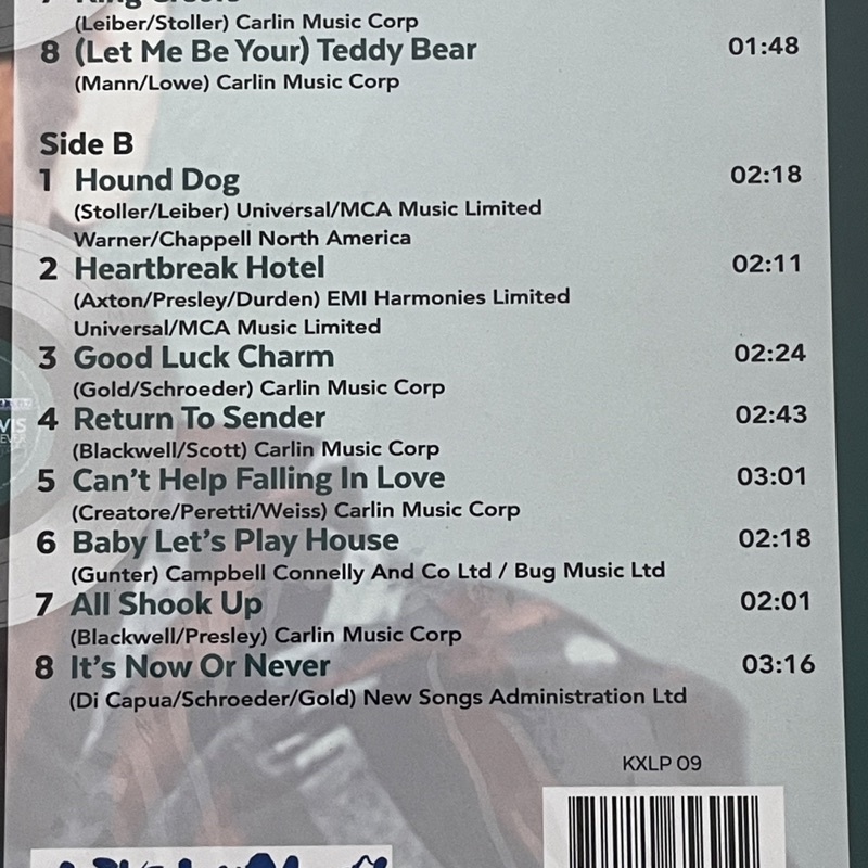 แผ่นเสียง Elvis Presley – Elvis Forever (Compilation Of His Greatest Hits) แผ่นมือหนึ่ง