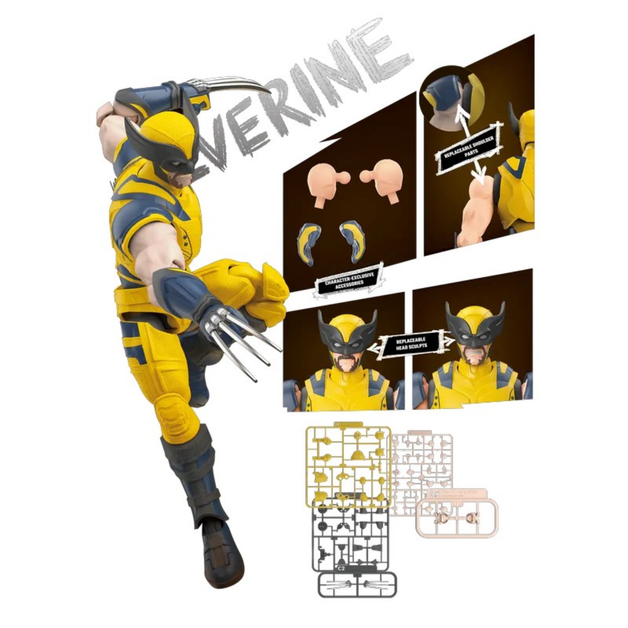 810181531596 BLOKEES Marvel Infinity SAGA 81117 Marvel Heroes Champion Class CC 05 Wolverine