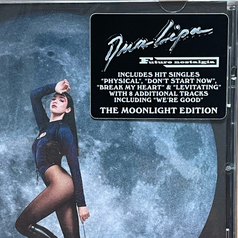 ซีดีเพลง CD Dua Lipa – Future Nostalgia (The Moonlight Edition) แผ่นแท้ ซีล กล่องแตก ทางร้านมีกล่องเปลี่ยนให้