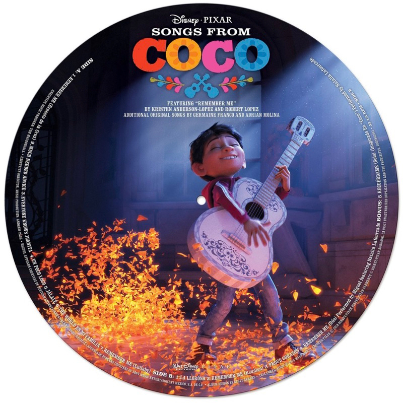 แผ่นเสียง Various - Songs From Coco , Vinyl, LP, Album, Picture Disc,US มือหนึ่ง ซีล