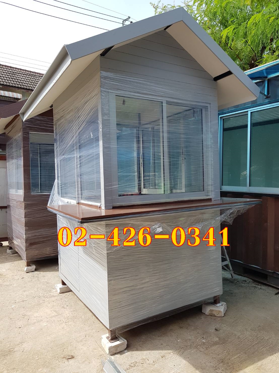 ป้อมยามสำเร็จรูป ป้อมยาม ตู้ยาม ป้อมรปภ. VT00028