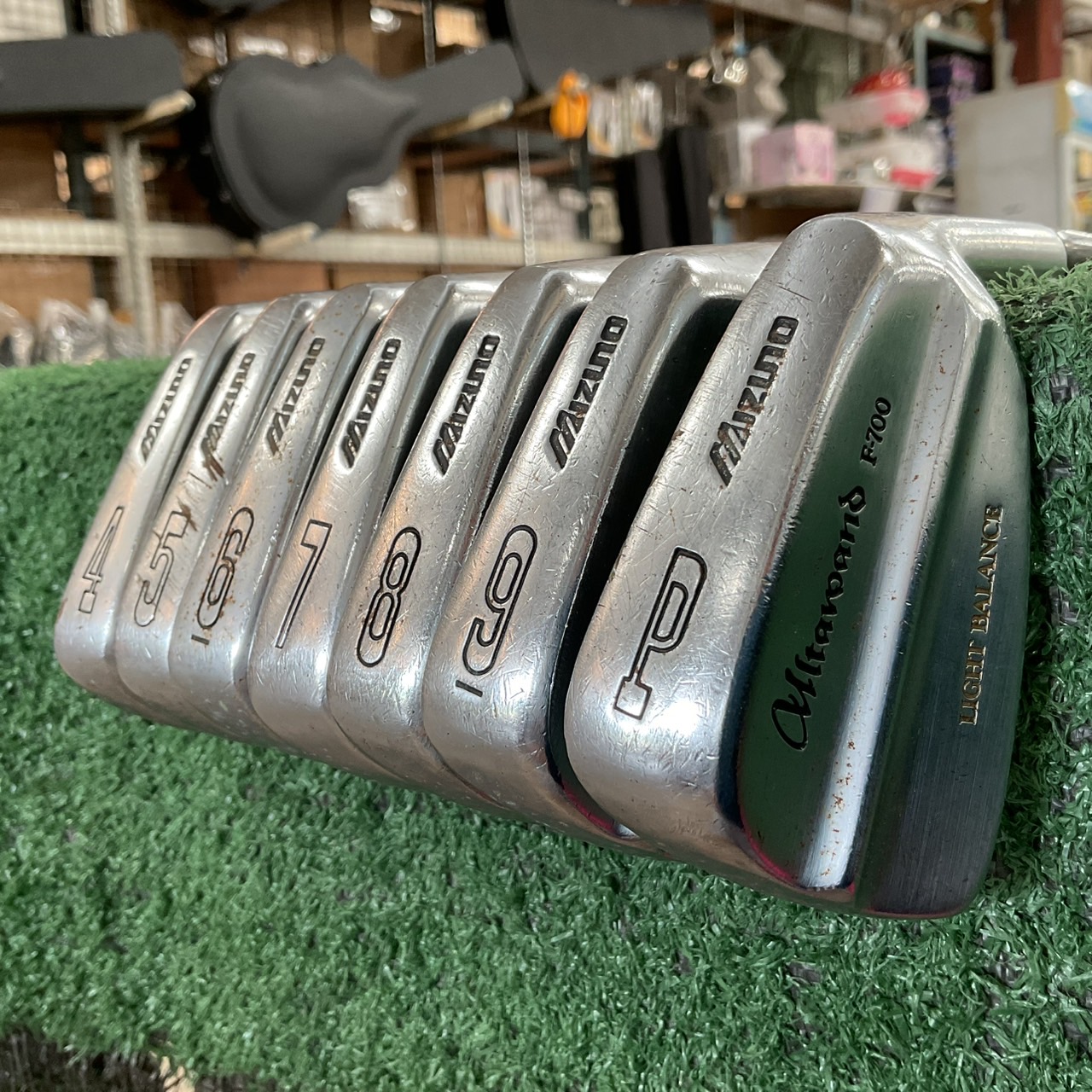 ไม้กอล์ฟ Mizuno : Alltavoand F-700 ก้านเหล็ก