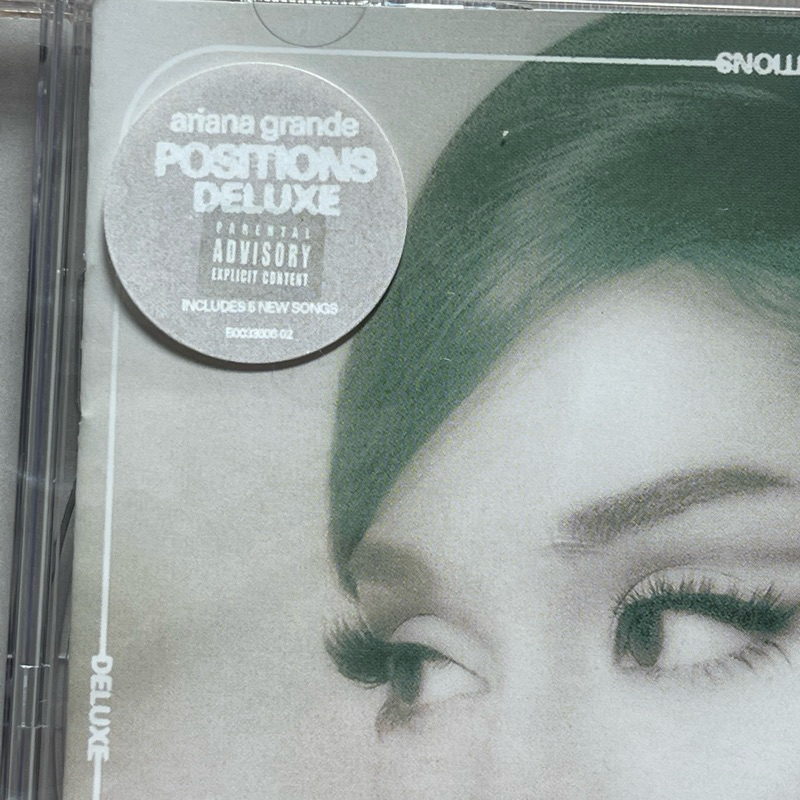 CD ซีดีเพลง Ariana Grande – Positions (แผ่นแท้,ใหมซีล)