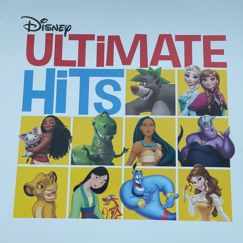 แผ่นเสียง Disney Ultimate Hits : รวมเพลงเพราะๆ Vinyl, LP, Compilation แผ่นเสียงมือหนึ่ง ซีล