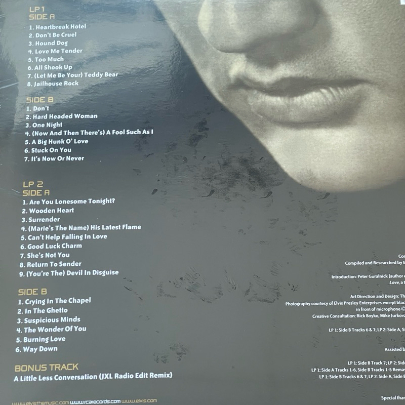 แผ่นเสียง Elvis Presley – ELV1S 30 #1 Hits ,2 x Black Vinyl, LP, Compilation, Reissue, 180 gram ,EU,มือหนึ่ง ซีล