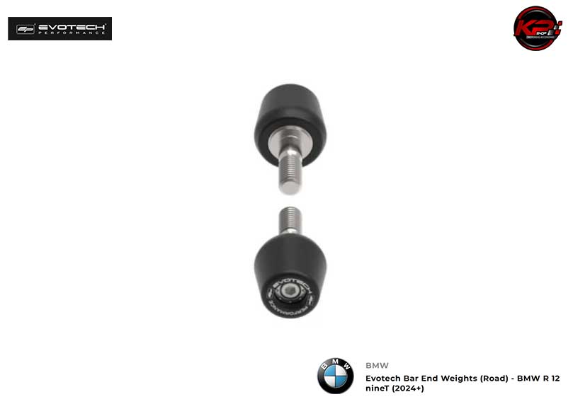 ตุ้มปลายแฮนด์ Evotech Bar End Weights (Road) - BMW R 12 nineT (2024+)