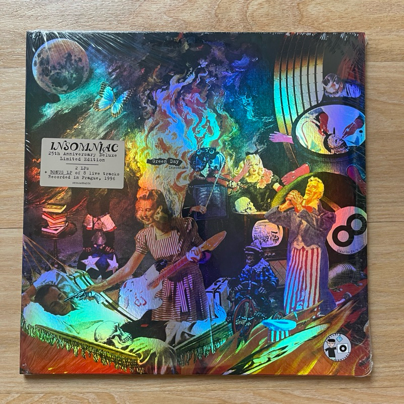 แผ่นเสียง Green Day – Insomniac Limited Edition, 25th Anniversary Edition 2 LP,Eu มือหนึ่ง ซีล
