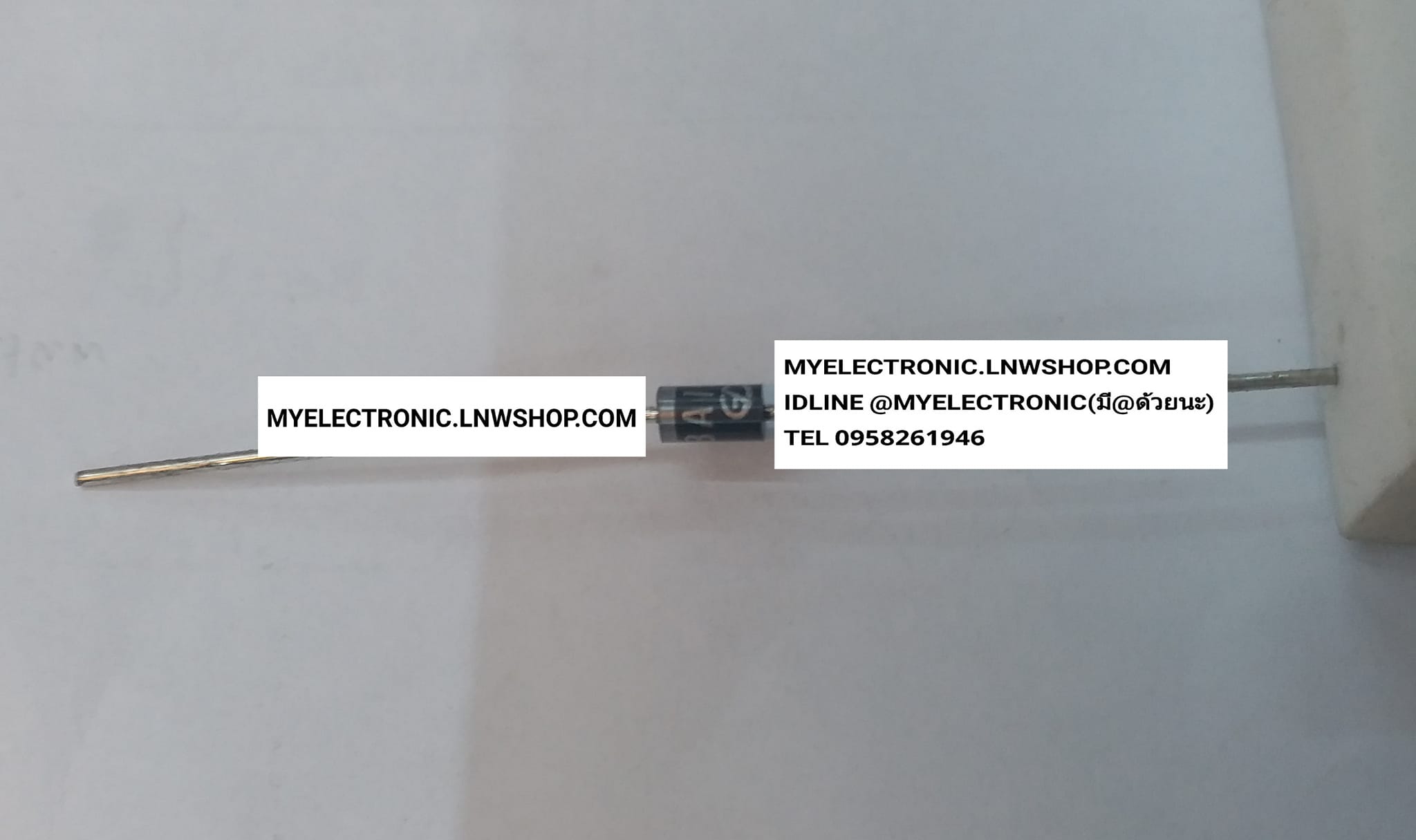 ขาย BA157 ไดโอด DIODE ตัวถัง ของแท้ ยี่ห้อ ราคา ตัวละ . . . . . หน่วย บาท
