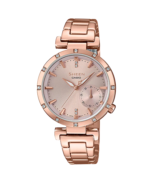 Casio Sheen 3-Hands Analog รุ่น SHE-4051PG-4A