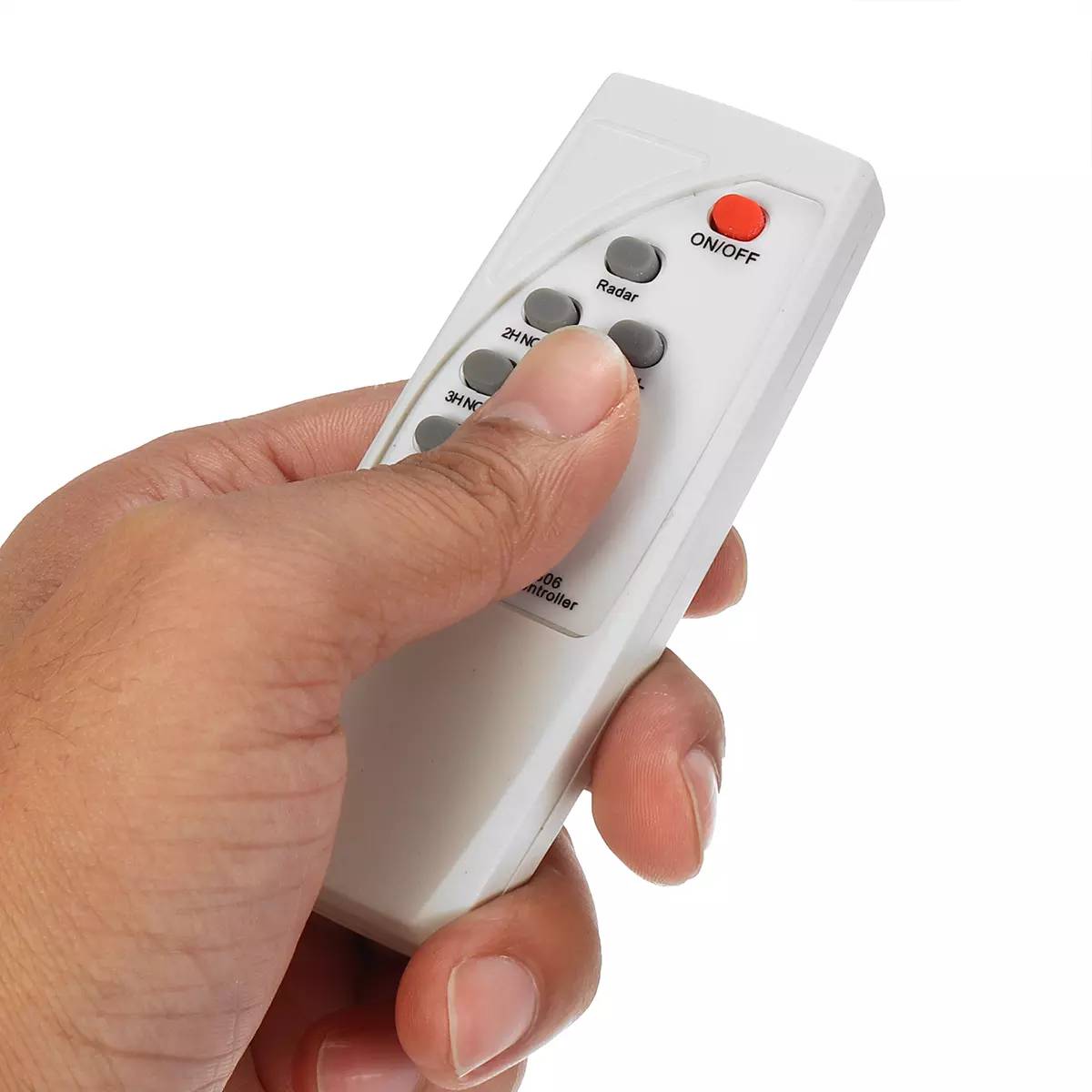 เเสง warmwhite โคมไฟส่องถนนโซล่าเซลล์ UFO 500W 400 LEDs แบบ 5 ทิศทาง