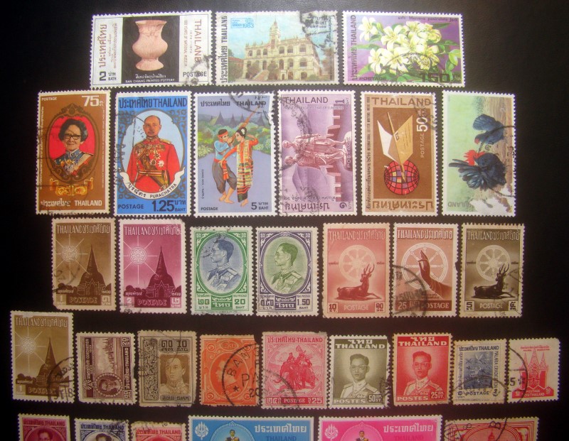 ((--มีตำหนิ--)) s2975-รวมแสตมป์ ร.5 - ร.9 แบบรวมๆ มีตำหนิ จำนวน 31 ดวง ใช้แล้ว ราคาเบาครับ