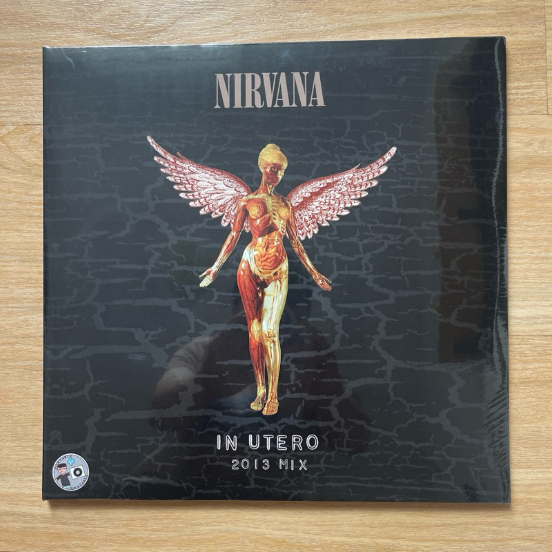 แผ่นเสียง Nirvana - In Utero (2013 Mix) 2 x Black Vinyl, 12", 45 RPM, Album, Reissue, Gatefold,มือหนึ่ง ซีล