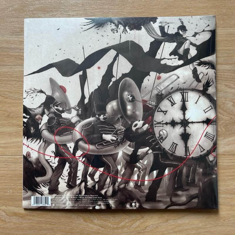แผ่นเสียง My Chemical Romance – The Black Parade ,Vinyl, 2 LP, Single Sided, Etched ,Canada มือหนึ่ง ซีล
