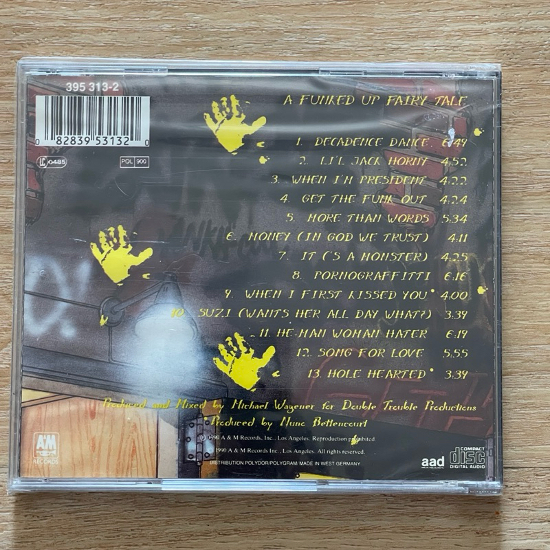 CD ซีดีเพลง แผ่นเพลง Extreme – Extreme II : Pornograffitti มือสอง แผ่นแท้