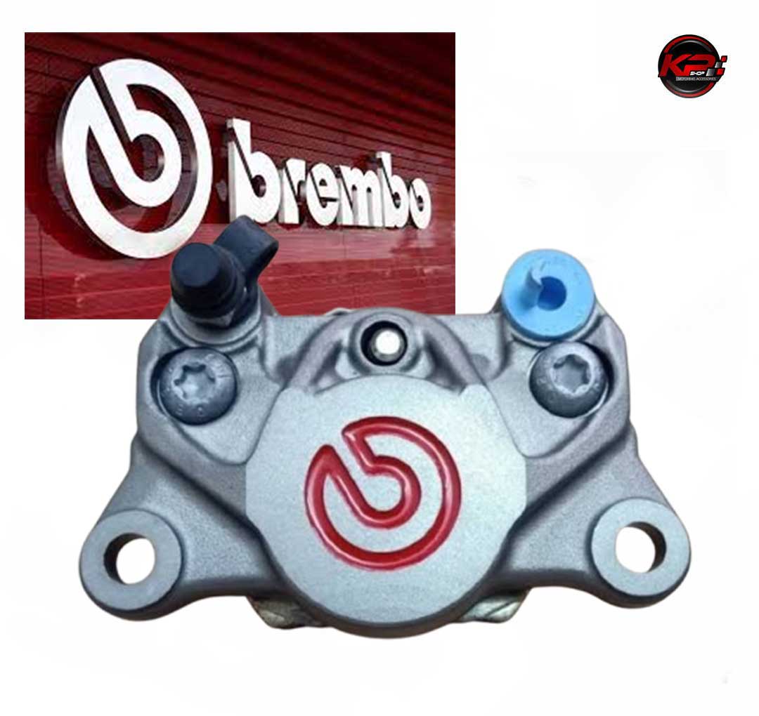 ปั๊มล่าง BREMBO แท้ ปักข้างเทา โลโก้แดง