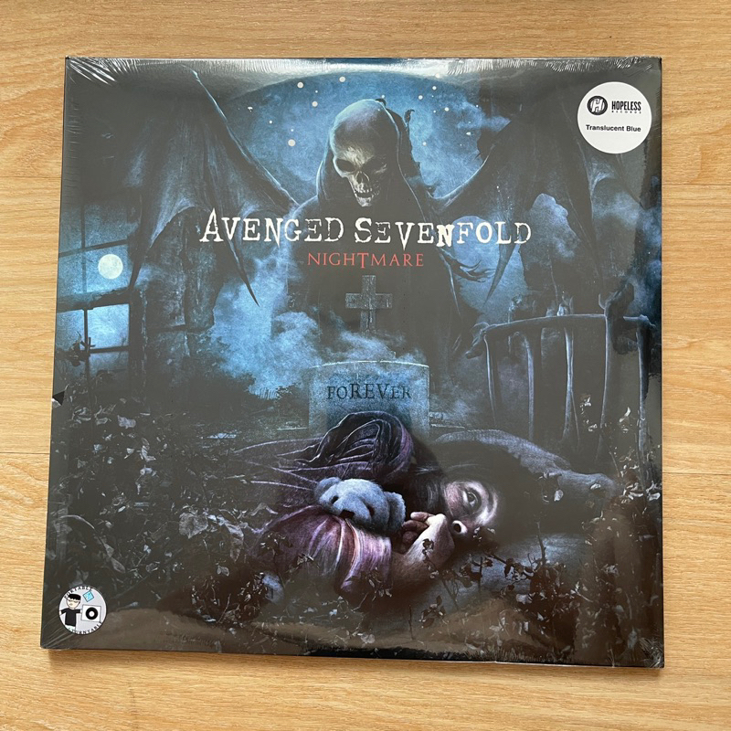 แผ่นเสียง Avenged Sevenfold - Nightmare ,2 x Vinyl, LP, Album, Limited Edition, Blue Translucent แผ่นเสียงมือหนึ่ง ซีล