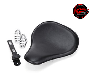 เบาะเดี่ยวมอเตอร์ไซค์ ช็อปเปอร์ แนว BOBBER สีดำ