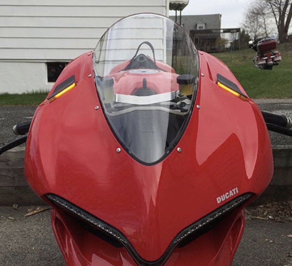 อุดกระจก NRC พร้อมไฟเลี้ยวในตัว FOR PANIGALE 959/1299