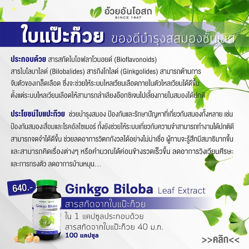 พรมมิ อ้วยอันโอสถ เฮอร์บัลวัน เฮอร์บัลวัน Herbal One