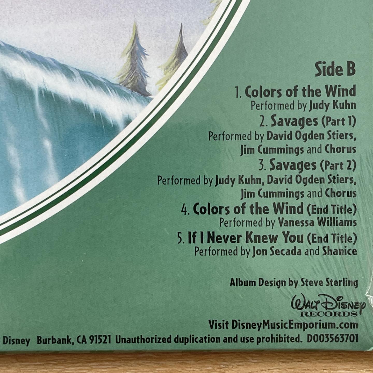 แผ่นเสียง Alan Menken - Songs From Pocahontas (Soundtrack) Picture Disc, LP, Album, Compilation, มือหนึ่ง ซีล