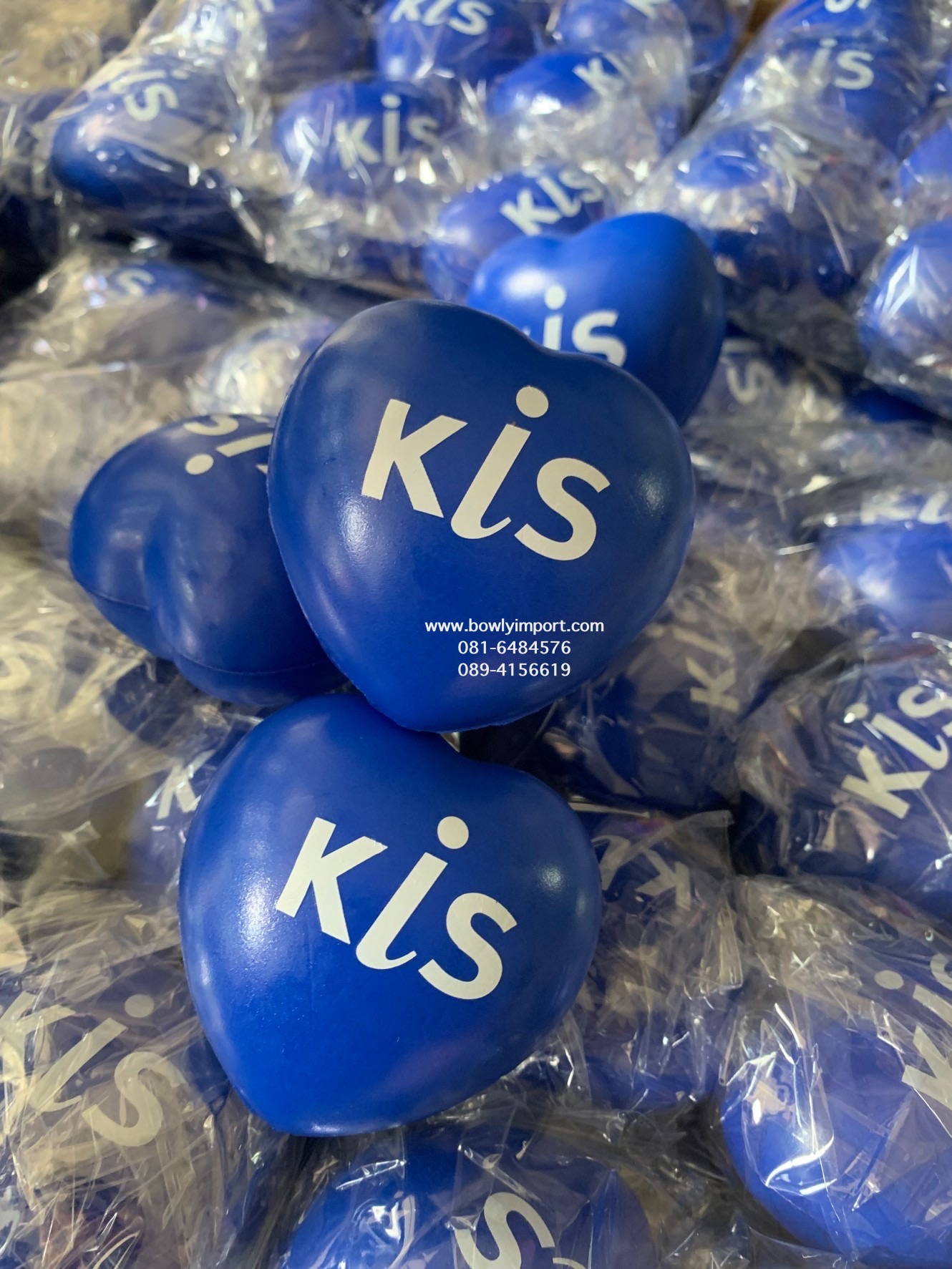 ผลิตลูกบอลบีบ บริหารมือ พร้อมโลโก้