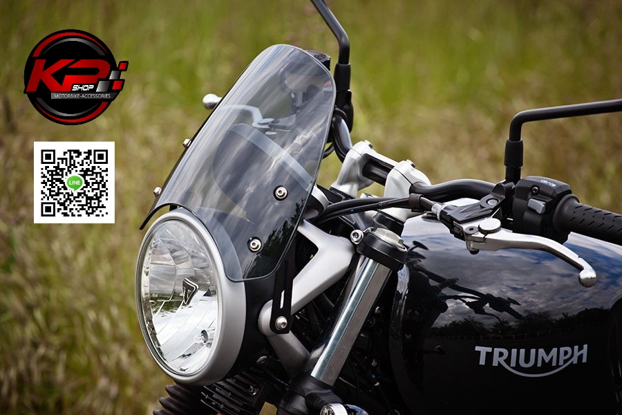 ชิวหน้าDART FLYSCREEN ทรง คลาสสิค FOR TRIUMPH STREET TWIN
